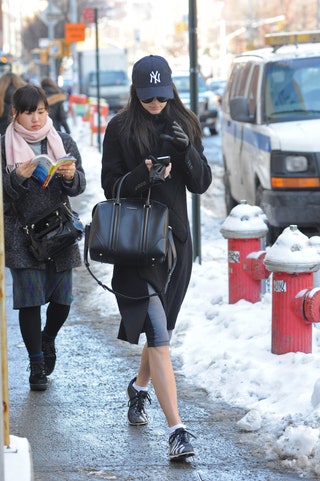 NEW YORK NY FEBRUARY 10 Kendall Jenner is seen on February 10 2014 in New York City.