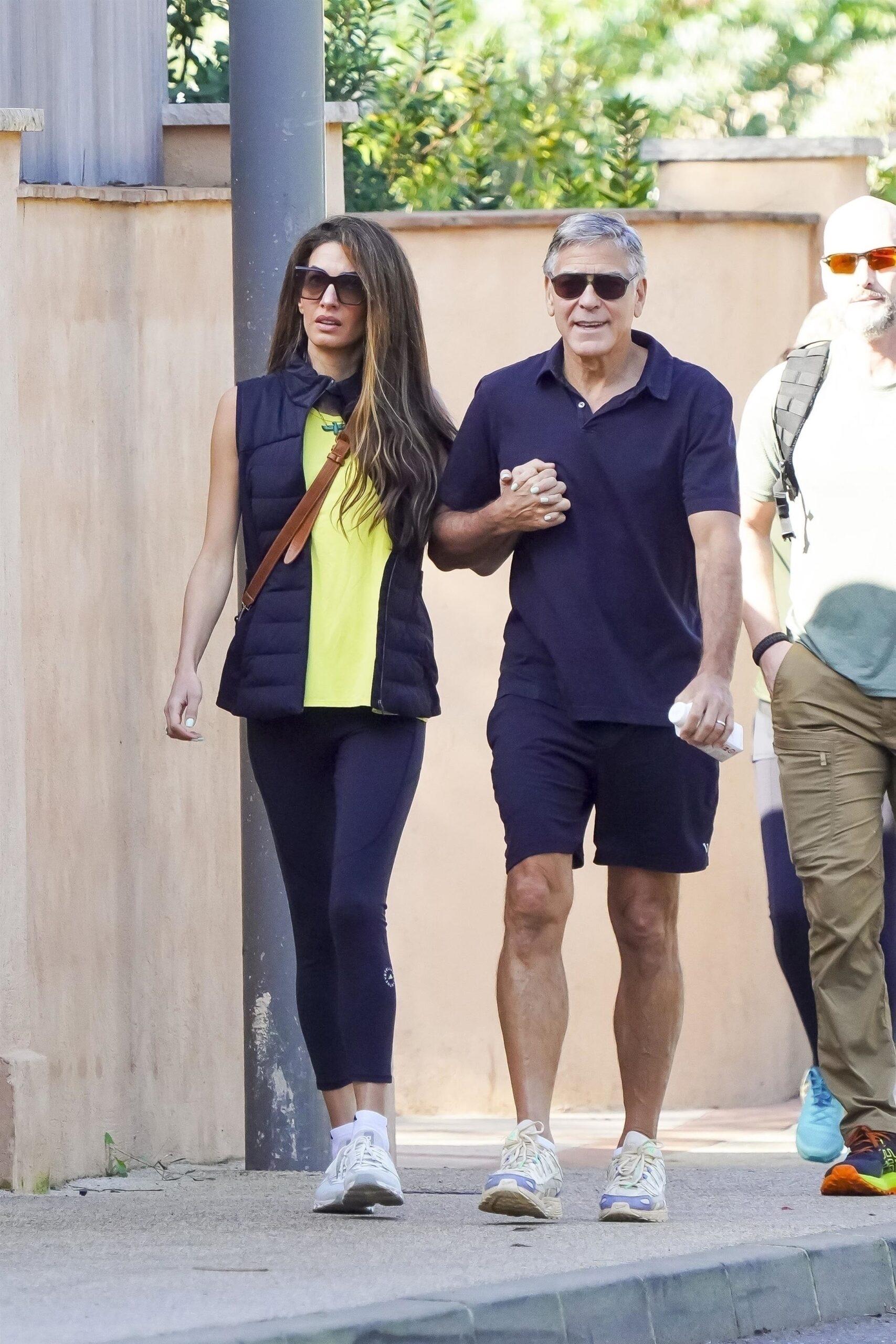 Amal Clooney Trades In Glamorous Dresses for Off-Duty Athleisure